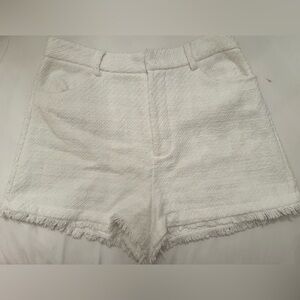 Zara White Shorts